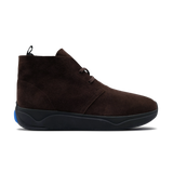 Finch Chukka desert boot in Chestnut suede, side view