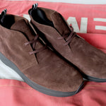 Finch Chukka in Chestnut suede, lifestyle