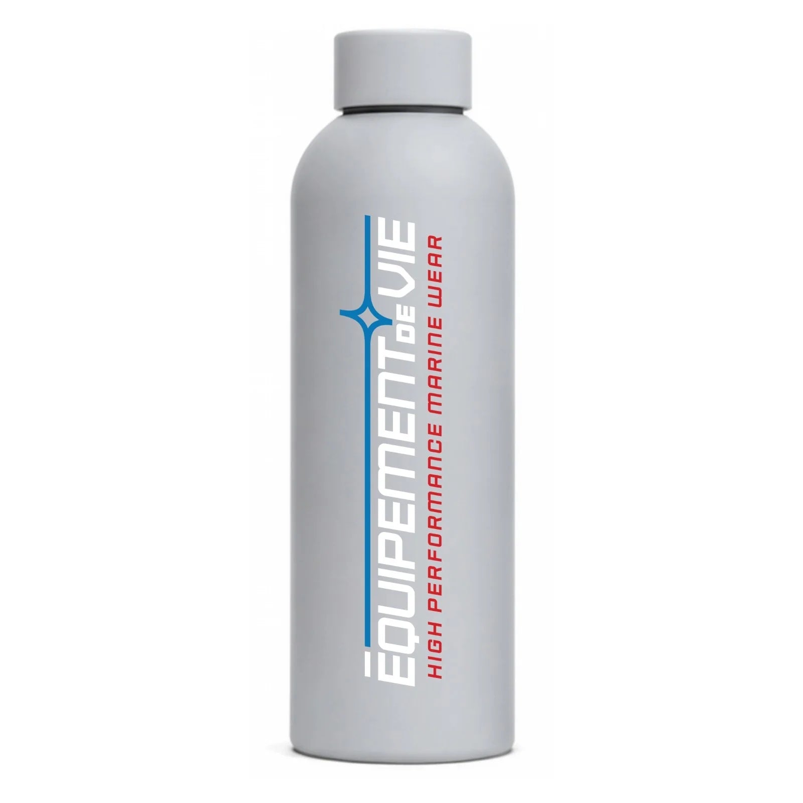 Équipement De Vie stainless steel water bottle, 750 ml, light grey